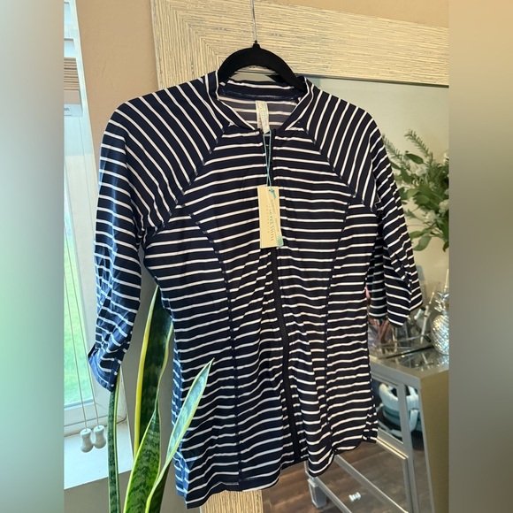 Sea Level Chamarel 3/4 Sleeve Multi Fit  Rash Vest – Full Zipper – Night Sky - Picture 5 of 5